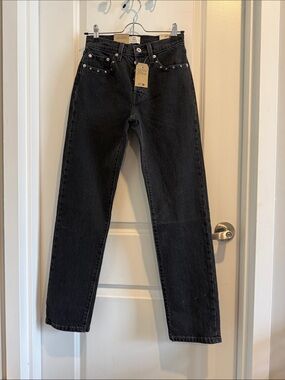 Levi's 501 Original Black Denim Jeans